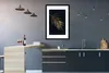 MuchoWow® MuchoWow® Gerahmtes Poster Farn - Gold - Schwarz Produktbild-Vorschau 5