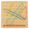 Geoboard geoplan drewniana uk³adanka tworzenie kszta³tów z Náhľad obrázku produktu 9