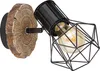 GLOBO Lighting Wandspot PRISKA BH 13x18.50 cm schwarz Spot Produktbild-Vorschau 1