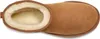 A top-down view of a single brown Ugg boot, showing the interior lining. Voir les images du produit