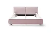 KAWOLA Bett CARLO Polsterbett Stoff rosa 160x200cm Produktbild-Vorschau 6