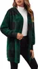 ASKSA Damen Teddyjacke Color Blocked Teddyfleece Jacke Produktbild-Vorschau 1