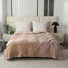 Mikroplüschdecke mit Muster BREEZE, beige Maße: 200 x 220 Produktbild-Vorschau 9