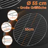 Izrielar nerezový grilovací rošt kulatý 55 cm, grilovací Náhled obrázku produktu 2