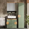 Armadio per il bagno Vicco Eden Verde 40 x 184.2 cm con 2 Anteprima dell’immagine prodotto 3