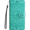 Mobigear Sunflower  OPPO A17 Hülle Klapphülle Geldbörse - Produktbild-Vorschau 2