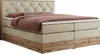 Boxspring kontinentální postel VENETO KING kombinace dřeva Náhled obrázku produktu 4