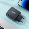 Caricabatterie rapido Gan 35W Pd 2X Usb C Acefast A49 - Anteprima dell’immagine prodotto 6