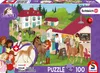 Puzzle 100T Auf dem Reiterhoh mit Schleich Figur Produktbild-Vorschau 1