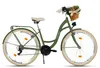 MILORD Damenfahrrad Citybike Komfort Mit Weidenkorb Produktbild-Vorschau 2