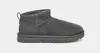 A single gray UGG boot is shown against a light gray background. Voir les images du produit