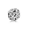 Pandora Bead Überall Liebe mit CZ Herzen, 791250CZ Produktbild-Vorschau 2
