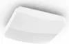 A white square ceiling light with a slightly curved, translucent diffuser is shown against a white background. Náhled obrázku produktu
