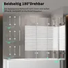 Duschabtrennung Faltbar Duschwand für Badewanne 120x140cm Produktbild-Vorschau 8