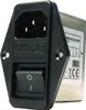 MWEF-06-S1-C14-FM6 : Filtre EMI, 6A/250VAC, interrupteur, Voir les images du produit 1