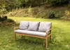 Coussins pour banc de jardin Gris | Coussin d'assise Voir les images du produit 2