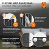 ECD Germany PVC rohož na ochranu soukromí 160x800 cm, Náhled obrázku produktu 4