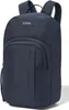 A dark blue Dakine backpack is shown against a white background.