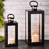 sada 2 moderních luceren Zahradní lucerna Deco Modern Marra Náhled obrázku produktu 1