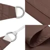 vidaXL Sun Sail Oxford Fabric Rectangular 2,5x4 m Brown Náhled obrázku produktu 5