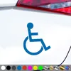 PantherPixel Behindert Aufkleber Handicap Rollstuhlfahrer Produktbild-Vorschau 1