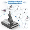 Batteria di ricambio per Dyson V7, 6000mAh, 21,6V, Li-Ion, Anteprima dell’immagine prodotto 5