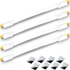 4x ARLI Fensterdurchführung UltraSlim Weiß | TV SAT Produktbild-Vorschau 1