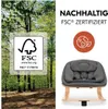 Hauck Highchair Bouncer Eco, Türsteher, Grau, Baumwolle, Produktbild-Vorschau 4