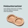 Salz und Pfeffermühle Holz Akazien - 22 cm - Manuelle Produktbild-Vorschau 6