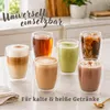 LAPRESO® Latte Macchiato Gläser doppelwandig 6er Set 350ml Produktbild-Vorschau 7