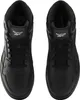 A top-down view of a pair of black Reebok high-top sneakers. Produktbild-Vorschau