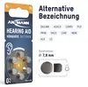 ANSMANN Hörgerätebatterien Typ 13 P13 PR48 ZL2, 120 Stück Produktbild-Vorschau 2