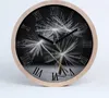 Holzuhr 20fi cm wanduhr - schwarze Spitzen - Löwenzahn Produktbild-Vorschau 1