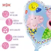 Peppa Wutz Folienballon Herz Ø45cm Peppa Pig und George Produktbild-Vorschau 5