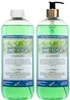 Douchegel Eucalyptus 2 x 1 Liter met Gouden Pomp Productafbeelding-voorbeeld 2