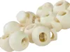 10 Kordelstopper rund 15x19mm, Durchzug 4x5,5mm, beige creme Produktbild-Vorschau