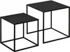 Couchtische 839-563V00BK, Couchtisch, Klapptisch, 2er-Set, Produktbild-Vorschau 1