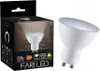 A product shot of a light bulb and its packaging. Produktbild-Vorschau