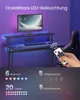 VASAGLE Schreibtisch Gaming Tisch  mit eingebauter Produktbild-Vorschau 4