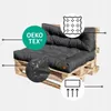 Cuscino per pallet 120 x 80 Set di 2 pezzi per mobili in Anteprima dell’immagine prodotto 5