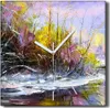 Coloray Hodiny Unikátní 30x30 cm  Tiché hodiny Pro obývací Produktbild-Vorschau 1