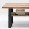 Couchtisch - 115 x 65 cm - Eiche massiv geölt - Produktbild-Vorschau 4
