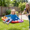 Houpačka COSTWAY typu „hnízdo“ (průměr 120 cm), houpačka s Náhled obrázku produktu 2