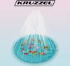 Kruzzel 23138 Kinderzwembadje voor in de tuin met fontein, Productafbeelding-voorbeeld 12