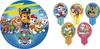 2er Set Paw Patrol Tortenaufleger + Muffinaufstecker Produktbild-Vorschau 1