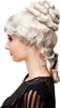 WIG ME UP Perücke Turmfrisur Barock Grau Produktbild-Vorschau 2