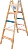 ILLER-LEITER Holz Stufen Stehleiter Plus 2x4 Stufen ERGO Produktbild-Vorschau 1