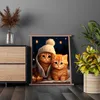 Oh Art! – Malen nach Zahlen Set Katzen – 40x50cm, mit Produktbild-Vorschau 2