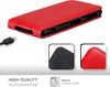 Cadorabo Hülle für Sony Xperia Z1 Schutz Hülle in Rot Flip Produktbild-Vorschau 6