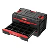 A black and red tool storage box with an open drawer. Anteprima dell’immagine prodotto